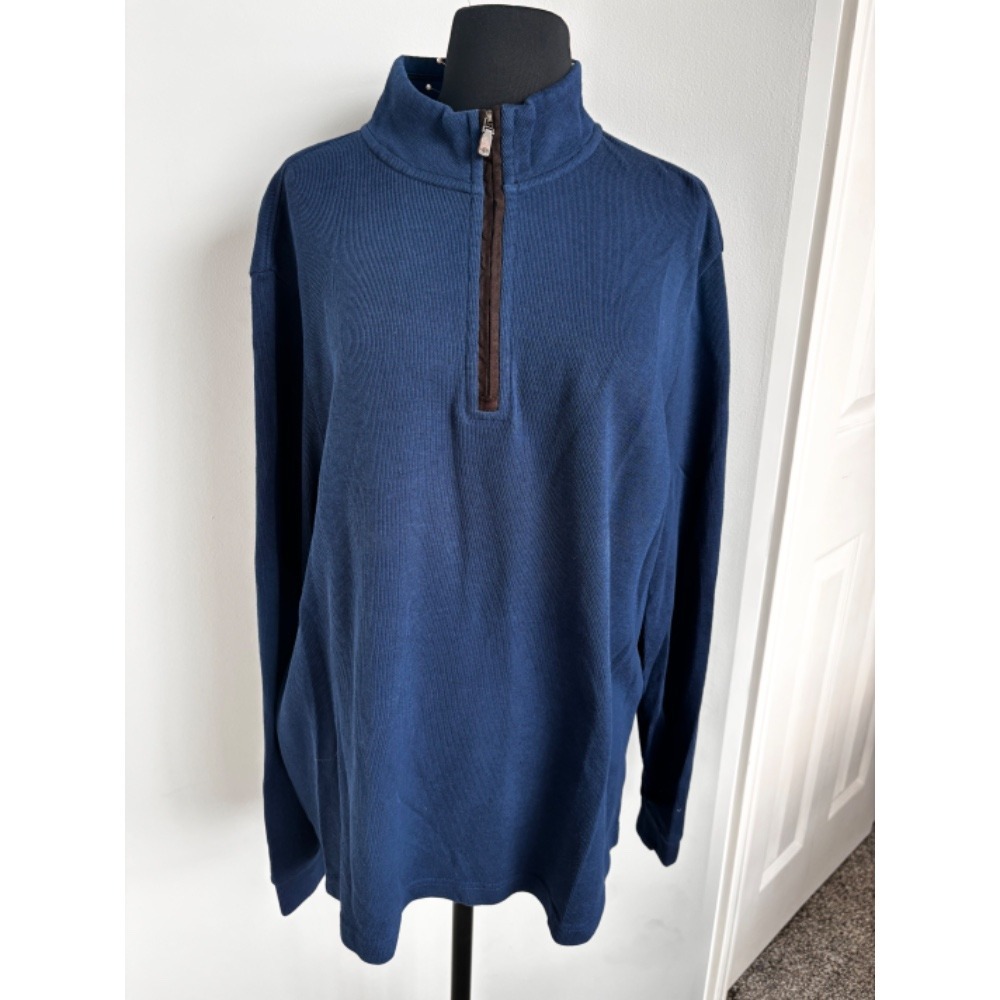 Joseph Abboud Quarter Zip Pullover Sweater Long Sleeve Casual‎ XL